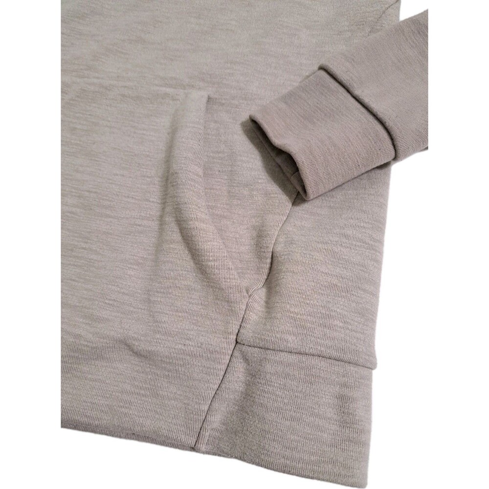 Nike Sportswear Fleece Sweatshirt Sweater Men's Small Colorblock Taupe Gray NSW - Picture 3 of 9